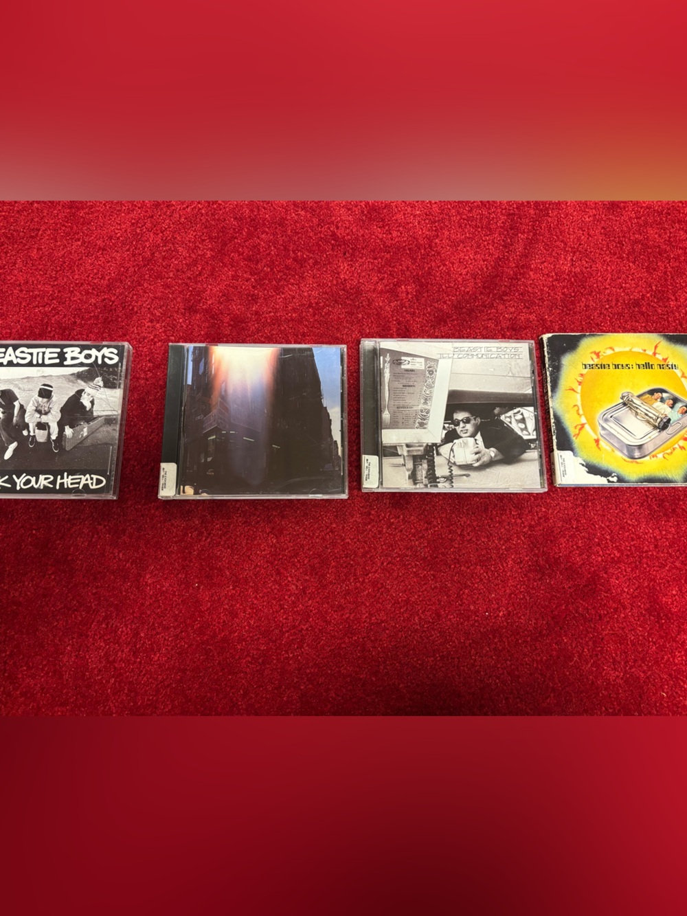 Beastie Boys & Various CD Lot - Red Cover Display